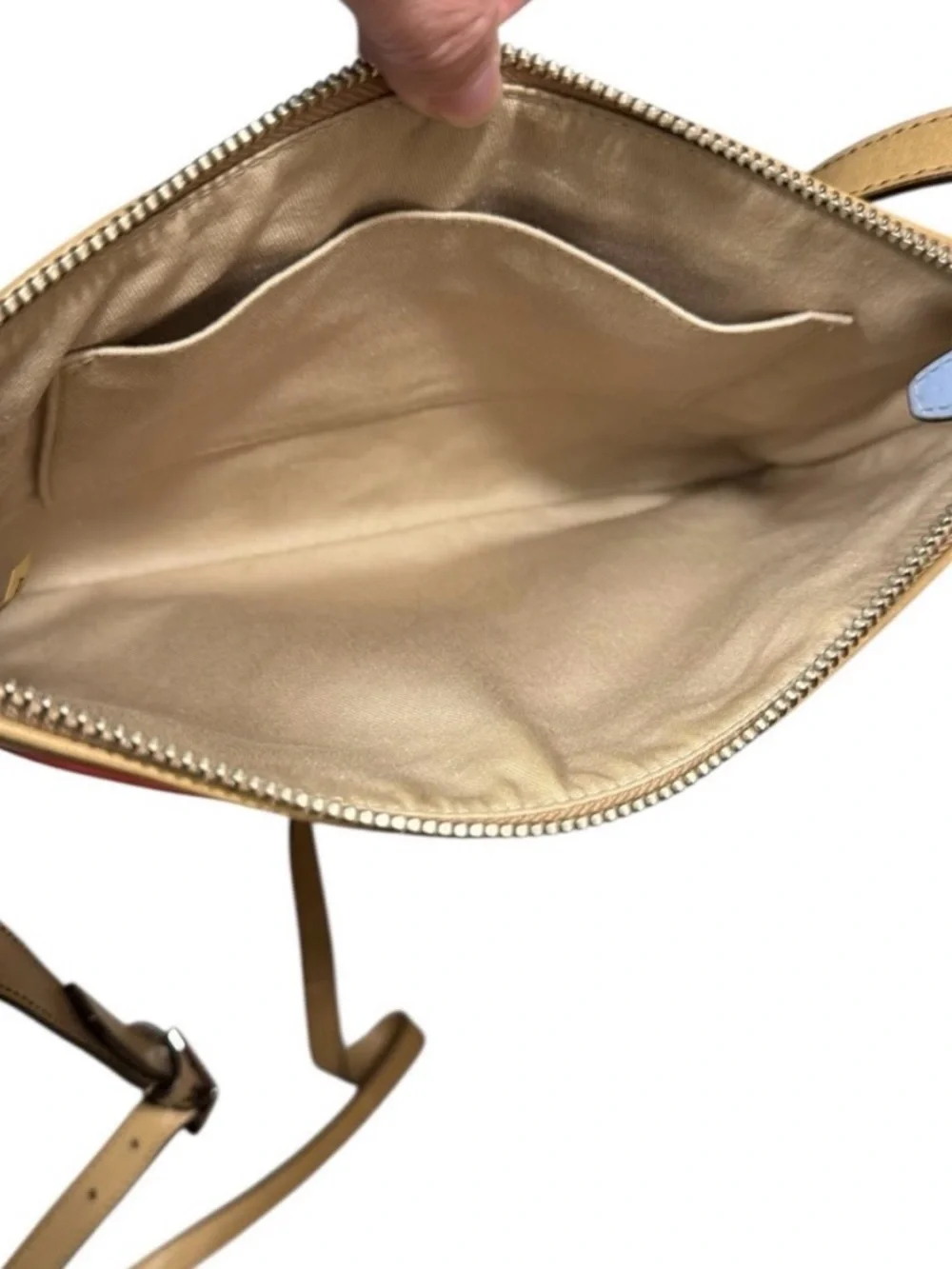 Coach Color Block east west swing back Crossbody - Picture 9 of 9